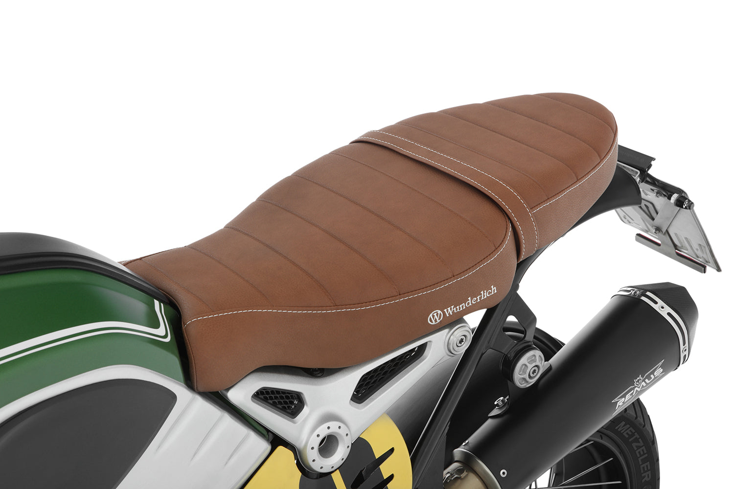 Wunderlich Passenger Seat Aktivkomfort Standard with Aftermarket Seat Heating | Black - Pyramid Motorcycle Accessories