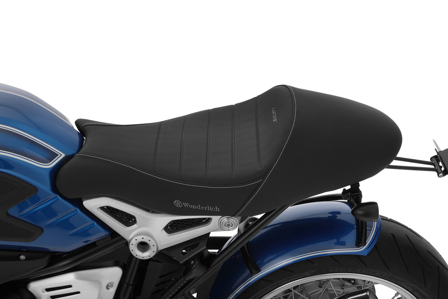 Wunderlich Passenger Seat Aktivkomfort Standard with Seat Heating | Black | BMW R 1250 R - Pyramid Motorcycle Accessories