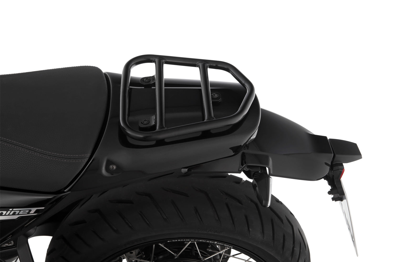Wunderlich Rear Cover with Luggage Rack | Black | BMW R 12 nineT - Pyramid Motorcycle Accessories