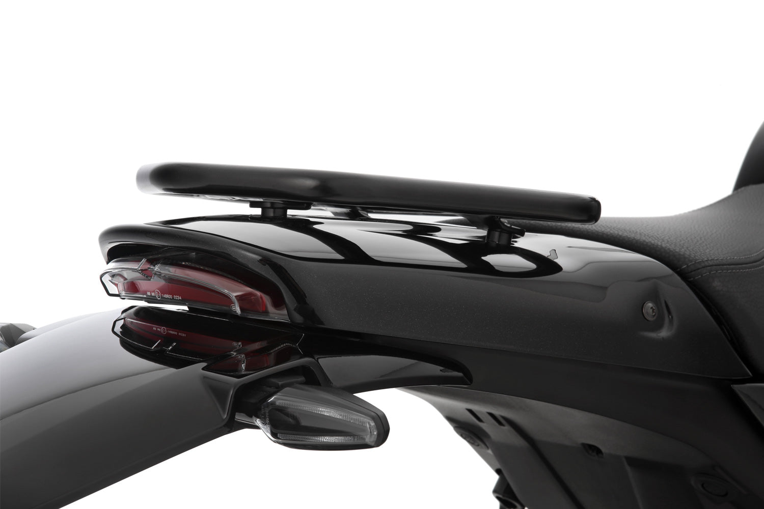 Wunderlich Rear Cover with Luggage Rack | Black | BMW R 12 nineT - Pyramid Motorcycle Accessories