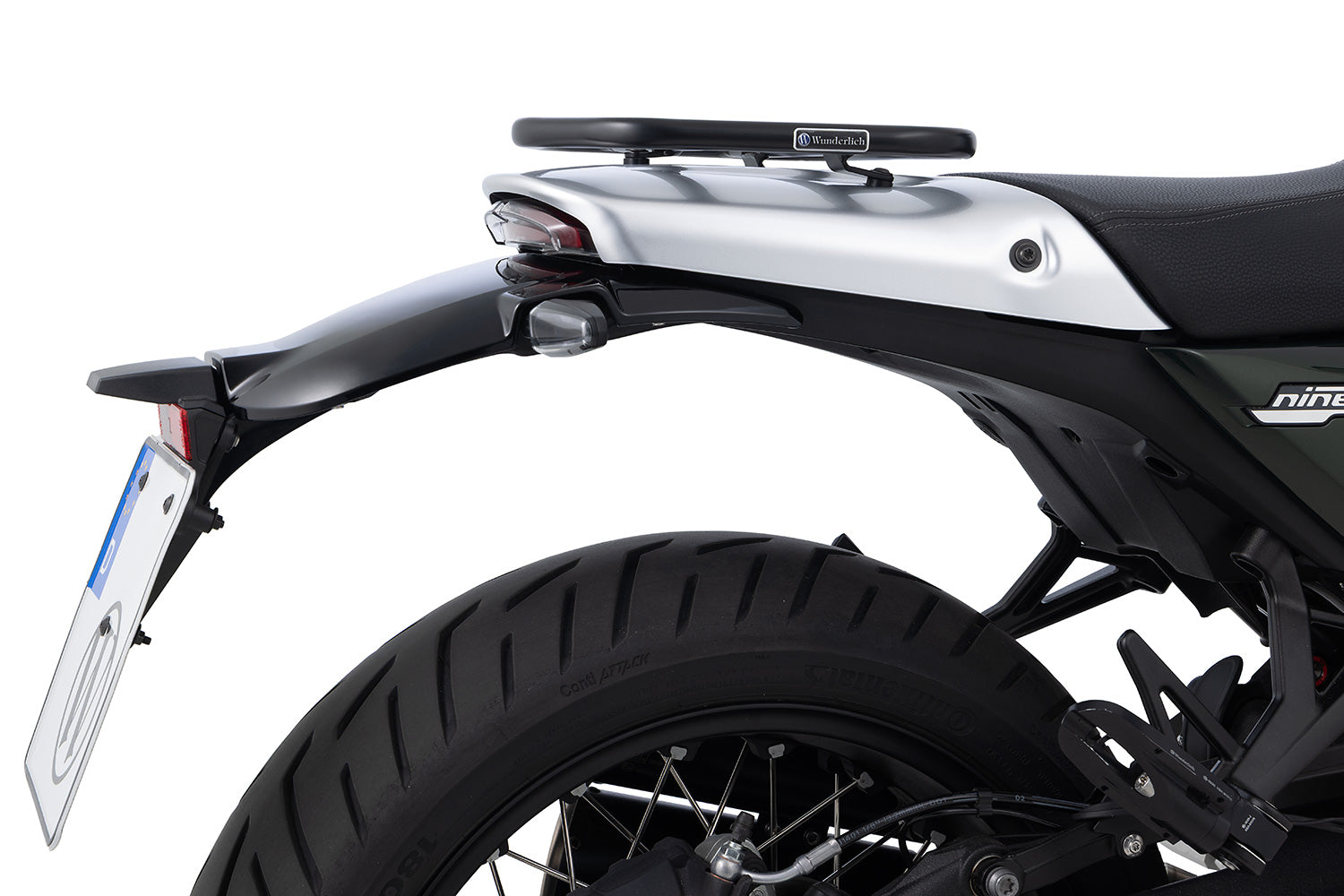 Wunderlich Rear Cover with Luggage Rack | Aluminum | BMW R 12 S - Pyramid Motorcycle Accessories