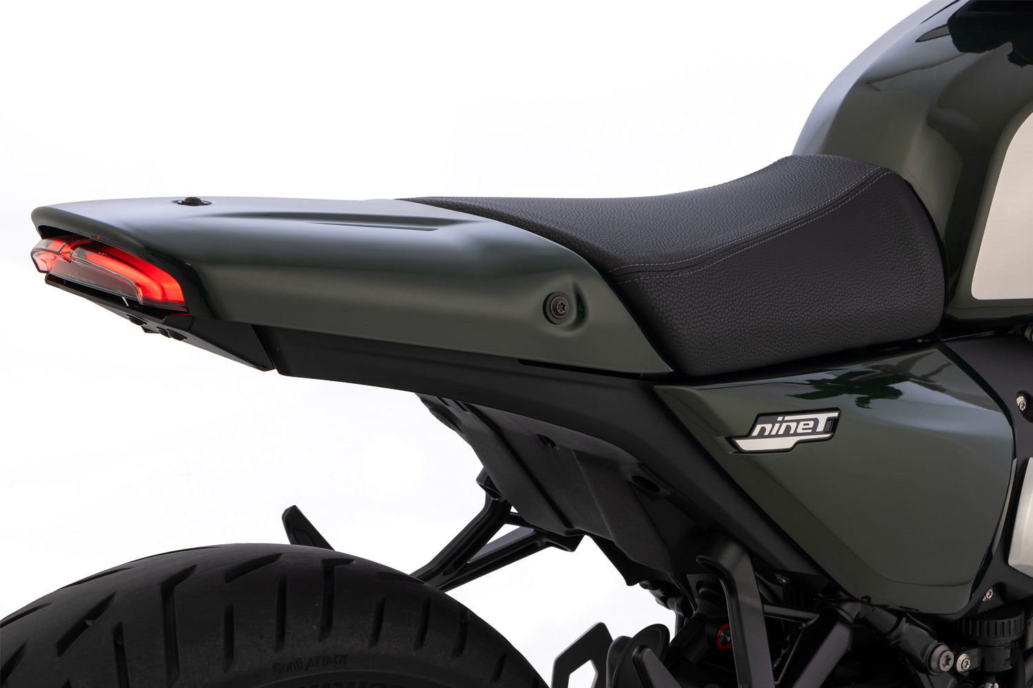 Wunderlich Swing Arm Number Plate Holder Centered | Black | BMW R nineT - Pyramid Motorcycle Accessories