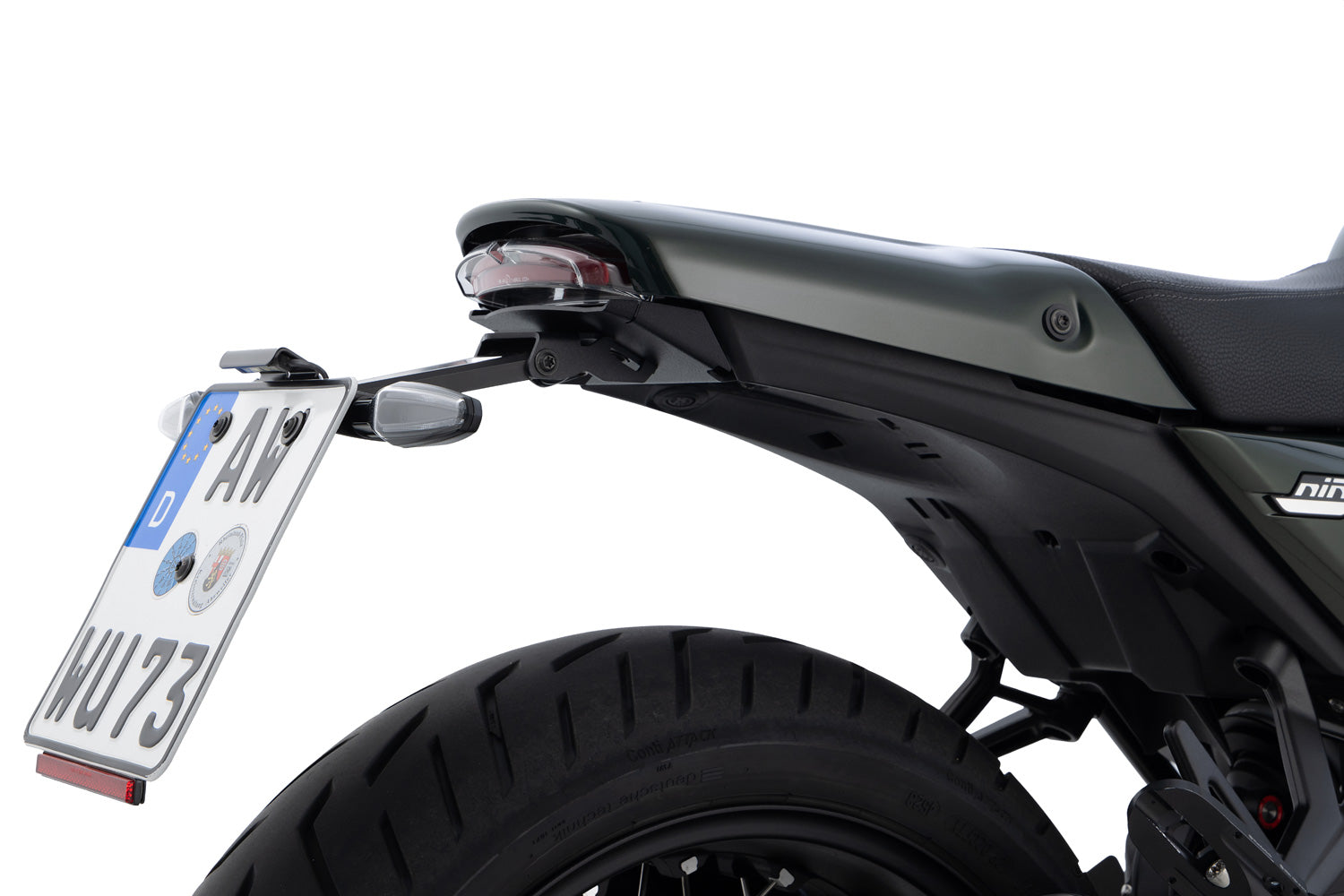 Wunderlich Seat and Luggage Rack Bag Elephant Drybag | Black | BMW R nineT - Pyramid Motorcycle Accessories