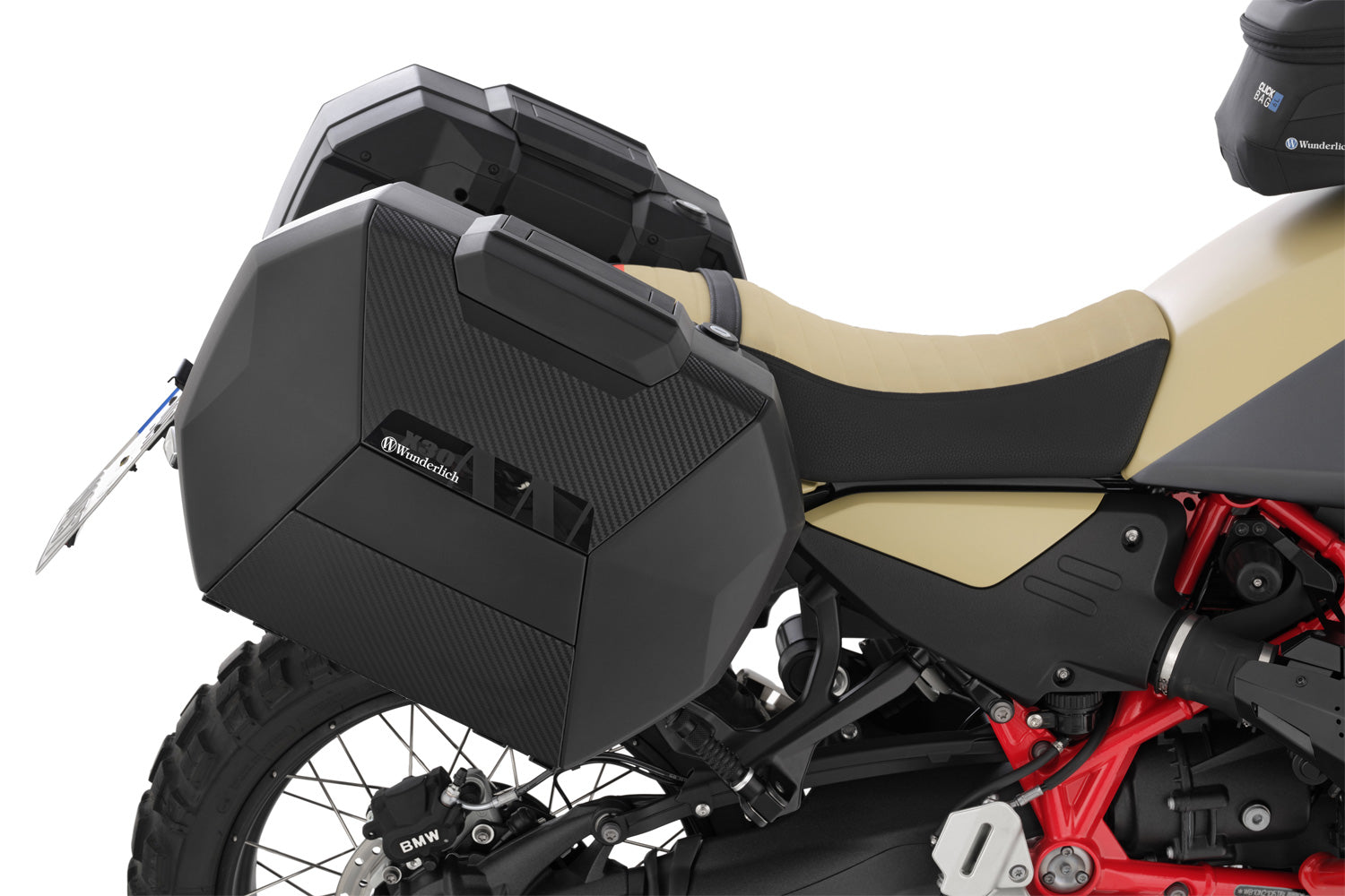 Wunderlich Luggage System Vario Case X-case with X-rack Light Set - Pyramid Motorcycle Accessories