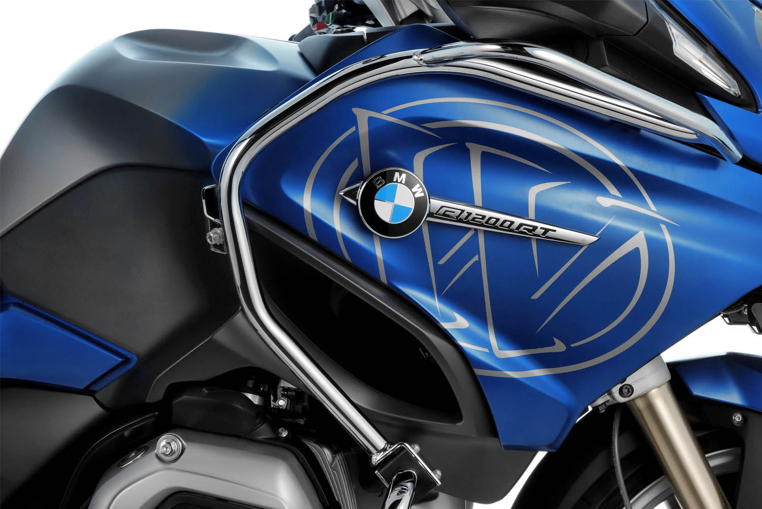 Wunderlich Fairing Protector | R 1200 RT | Chromed - Pyramid Motorcycle Accessories