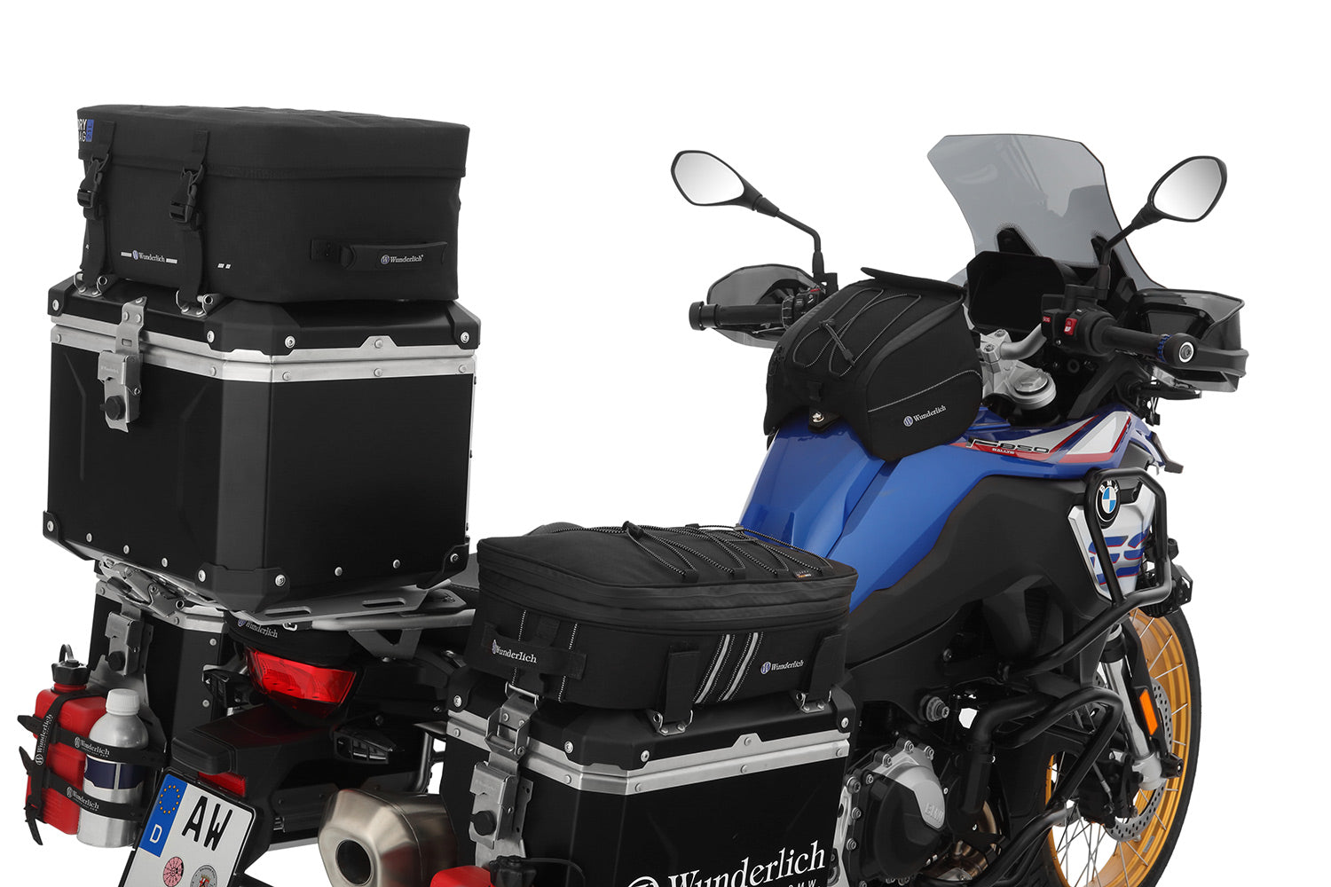 Wunderlich Top Bag Case Left | Black | BMW R 1300 GS - Pyramid Motorcycle Accessories