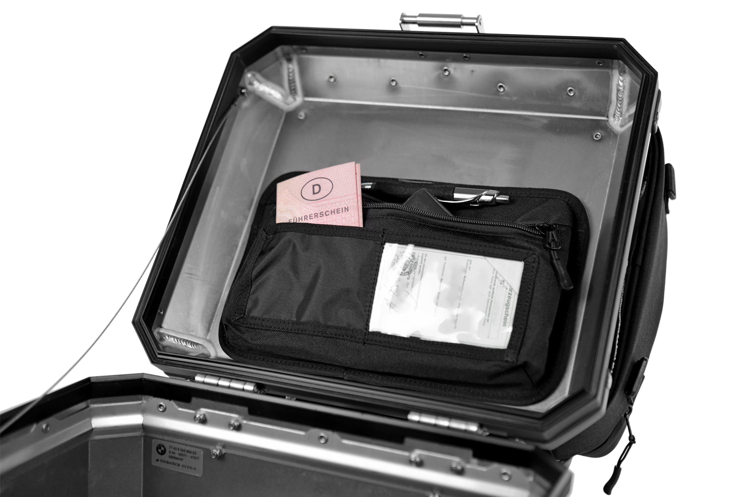 Wunderlich Organizer Bag For Motorcycle Cases Universal | Black | BMW R nineT - Pyramid Motorcycle Accessories