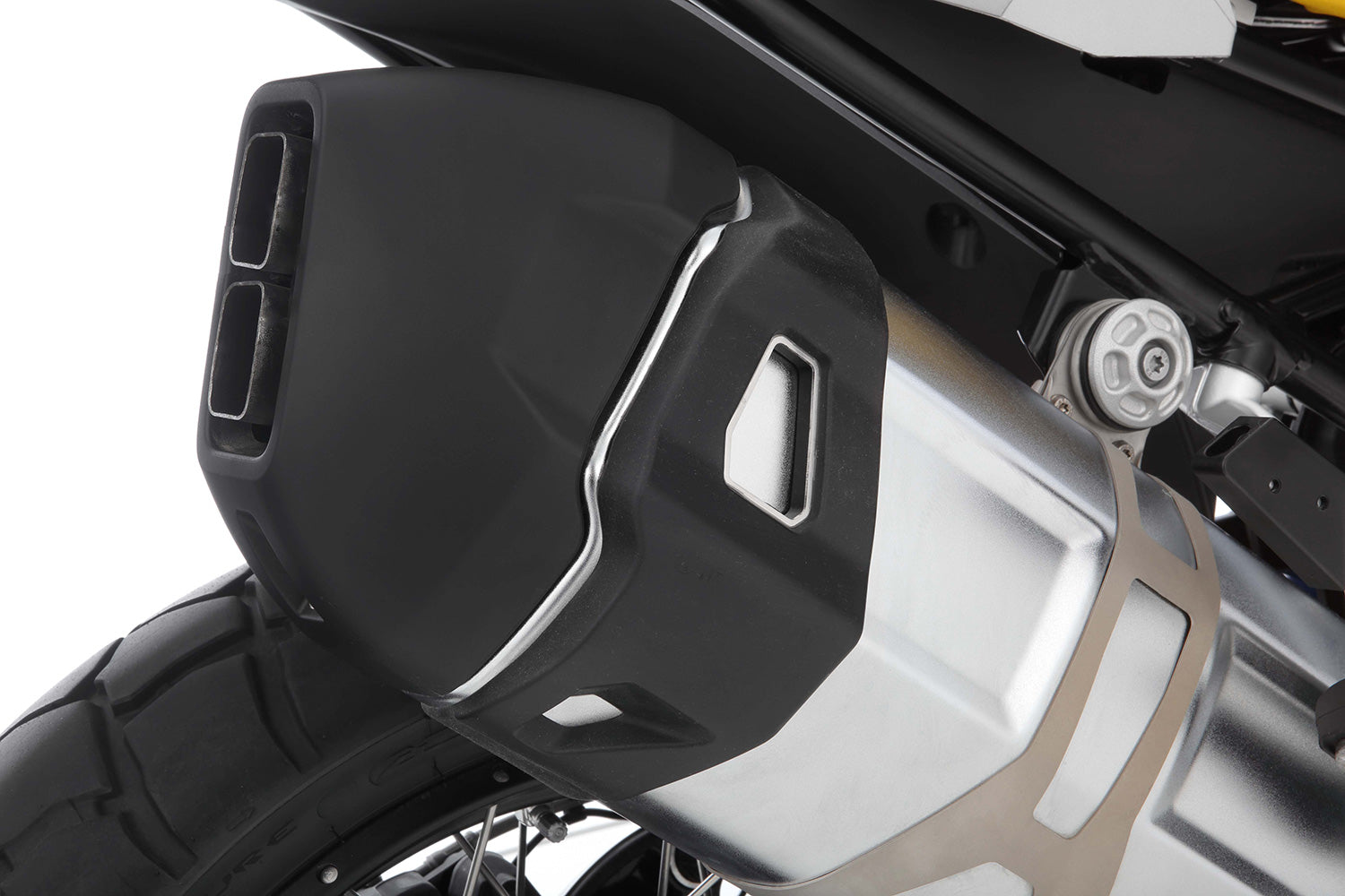 Wunderlich Silencer Protector | Black - Pyramid Motorcycle Accessories
