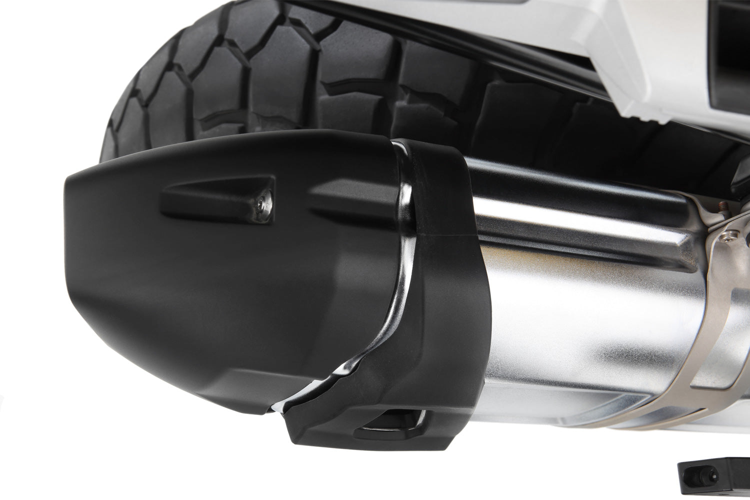 Wunderlich Silencer Protector | Black - Pyramid Motorcycle Accessories