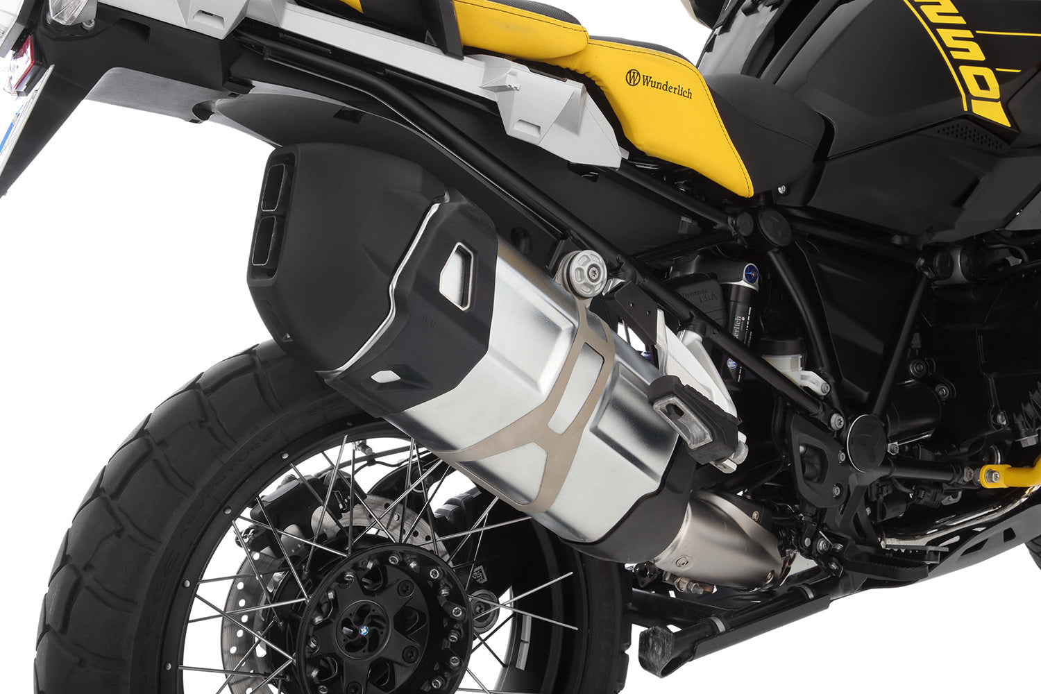 Wunderlich Silencer Protector | Black - Pyramid Motorcycle Accessories