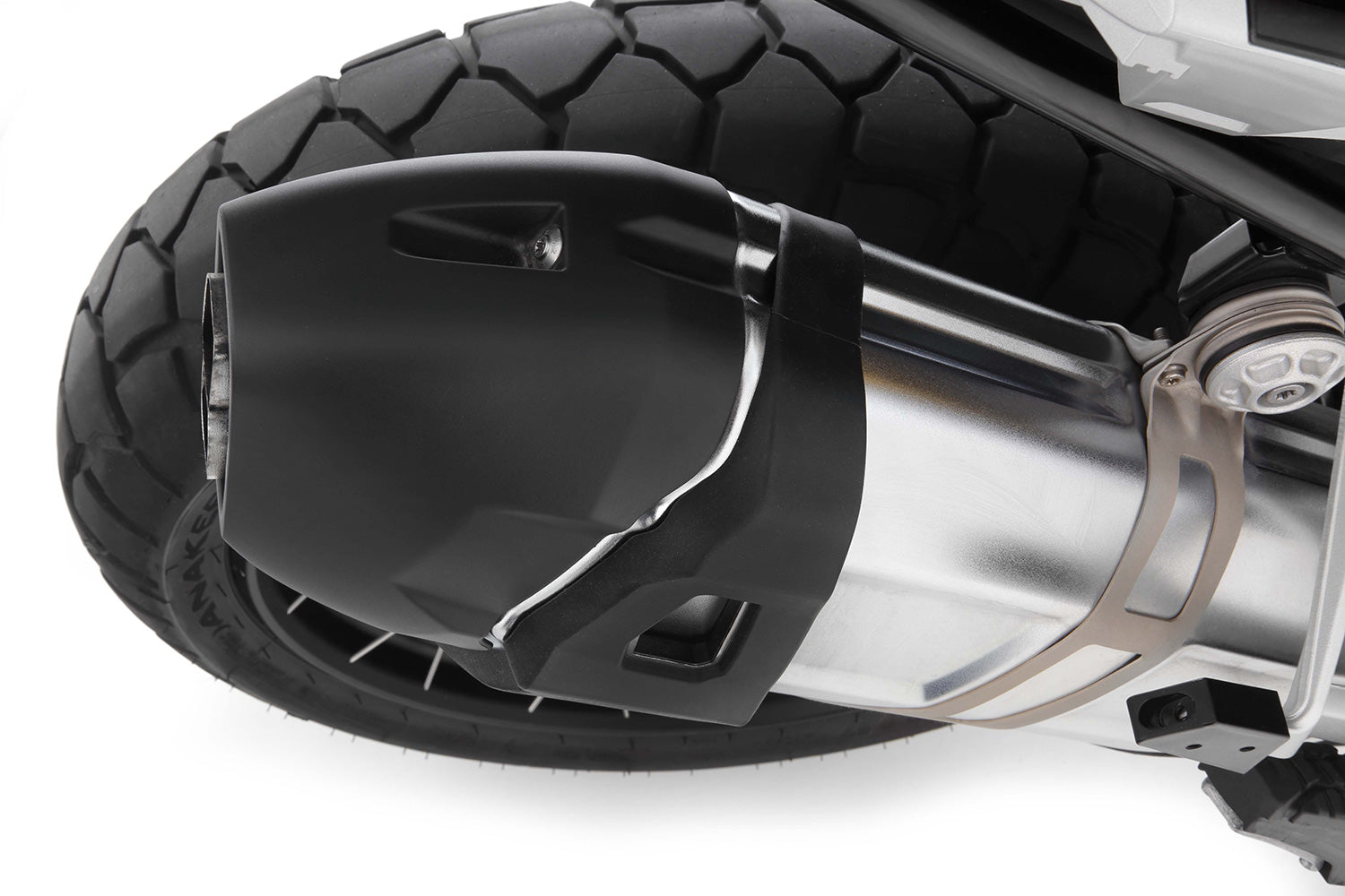 Wunderlich Silencer Protector | Black - Pyramid Motorcycle Accessories