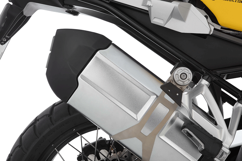 Wunderlich Silencer Protector | Black - Pyramid Motorcycle Accessories