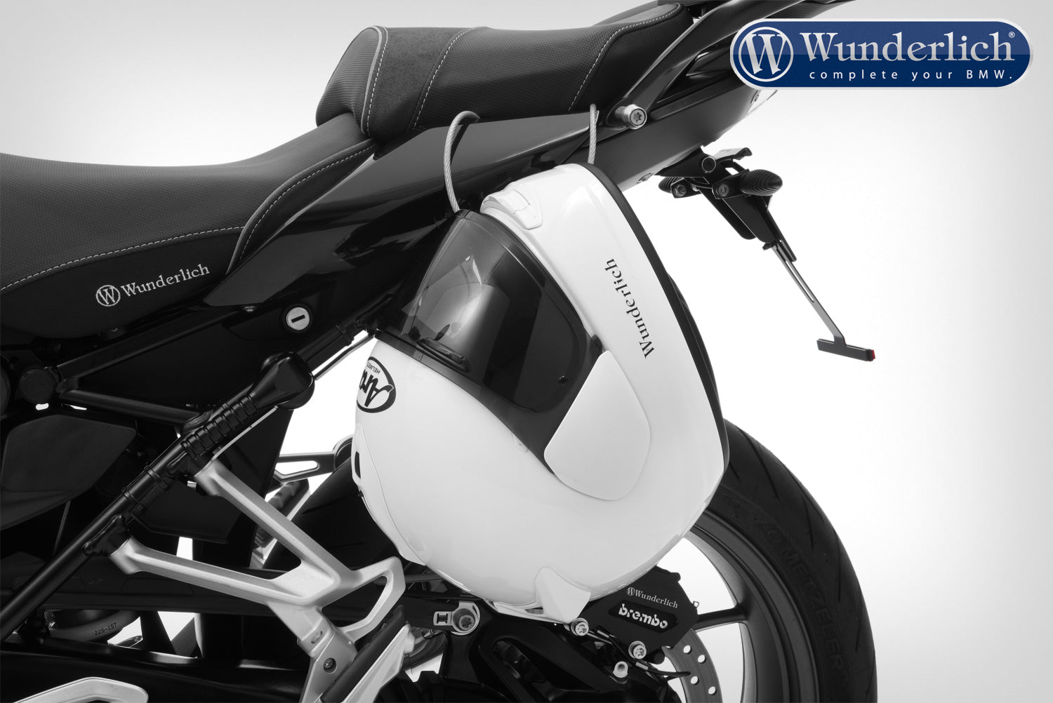 Wunderlich Helmet Anti-theft System Helm-lock | BMW R 1200 RS - Pyramid Motorcycle Accessories