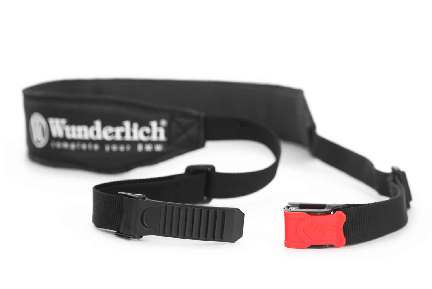 Wunderlich Helmet Carry Strap Double D-Ring Lock | Black | BMW R nineT - Pyramid Motorcycle Accessories