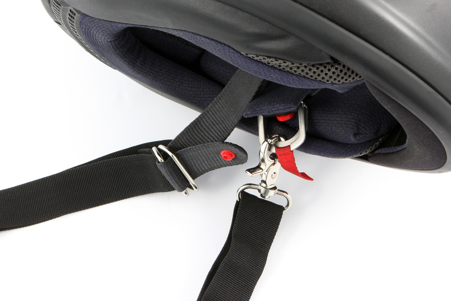Wunderlich Helmet Carry Strap Double D-Ring Lock | Black | BMW R nineT - Pyramid Motorcycle Accessories