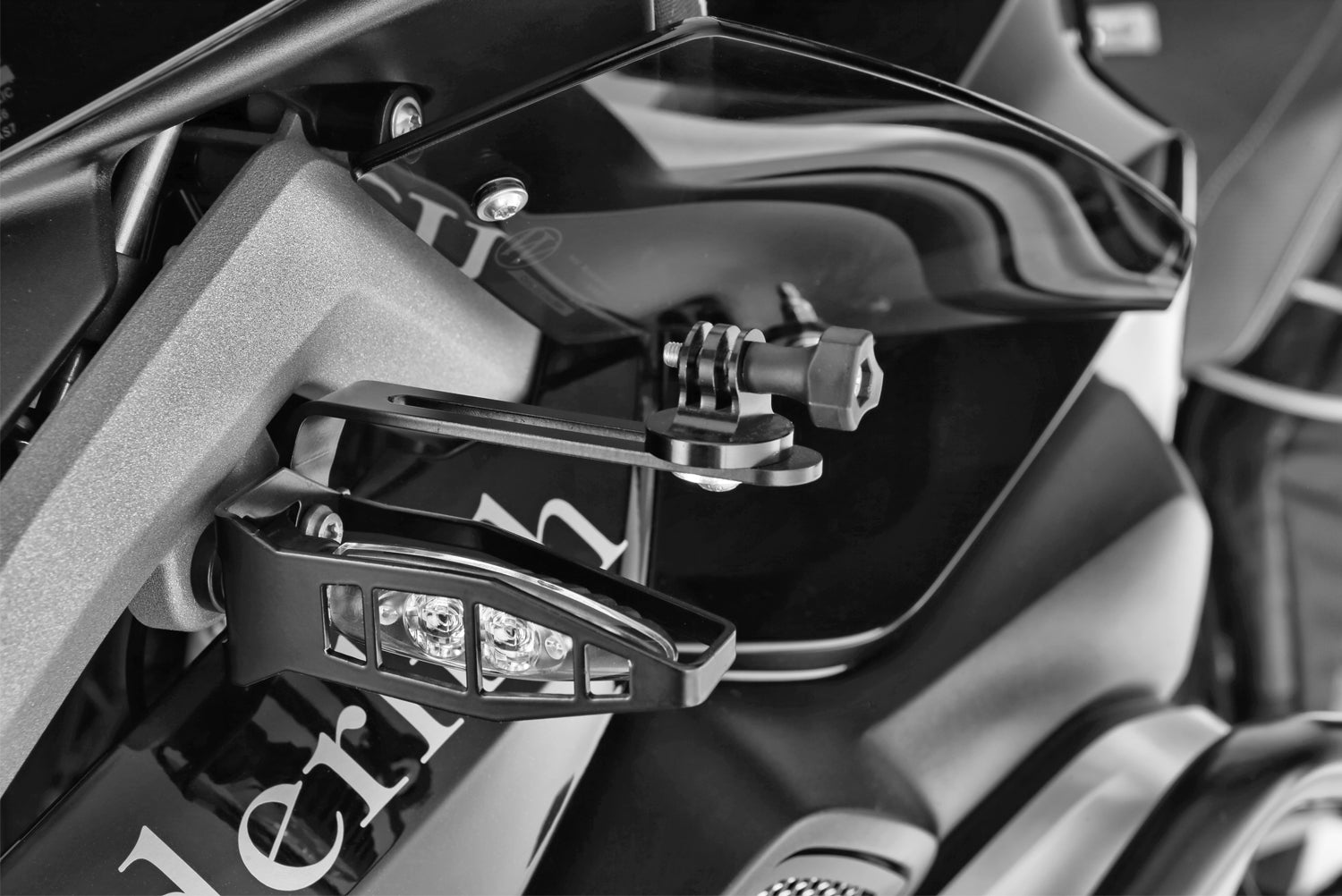 Wunderlich Camera Mount For Indicator Installation - Pyramid Motorcycle Accessories