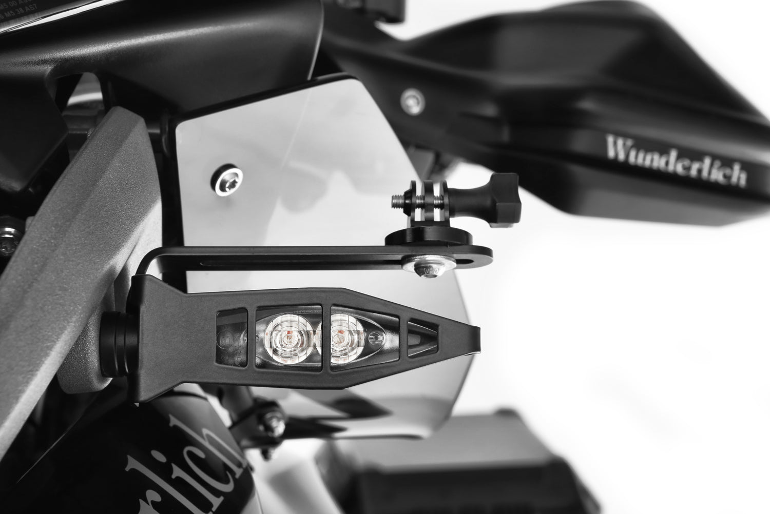 Wunderlich Camera Mount For Indicator Installation - Pyramid Motorcycle Accessories