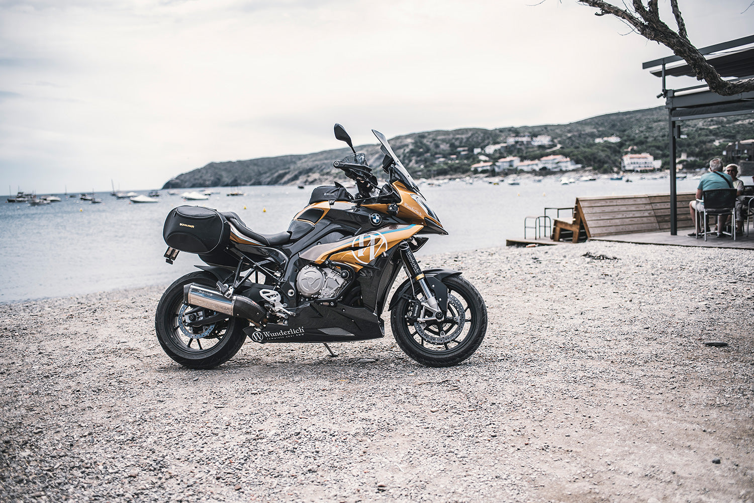 Wunderlich Mudguard Extension Extenda Fender XL Front | Black | BMW S 1000 XR - Pyramid Motorcycle Accessories