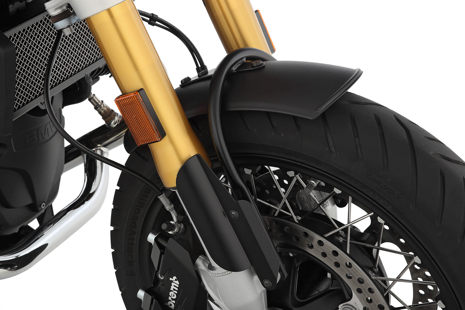 Wunderlich Fork Tube Cover | Black | BMW R 12 nineT - Pyramid Motorcycle Accessories