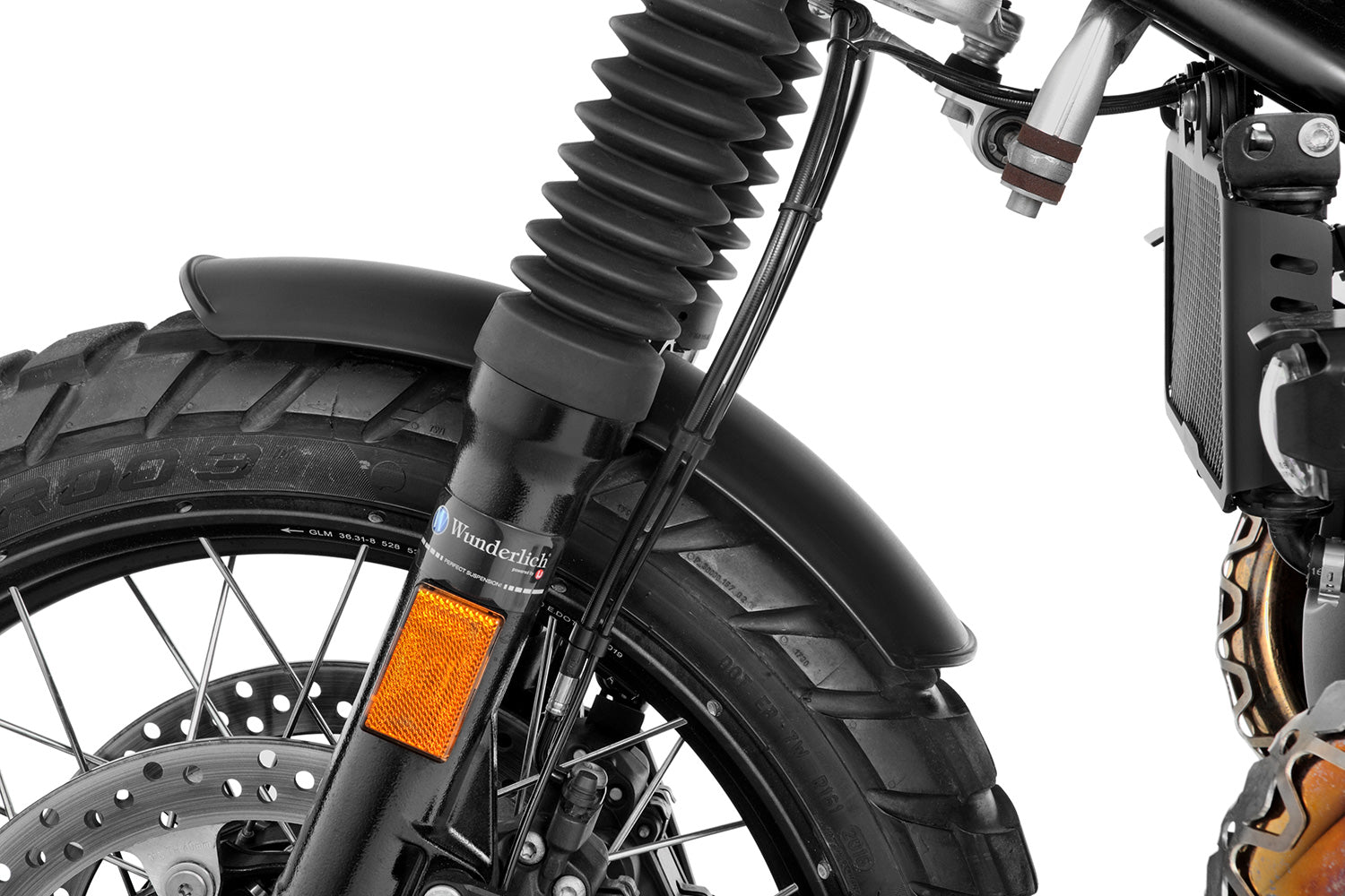 Wunderlich Classic Trophy Cockpit Fairing | Black - Pyramid Motorcycle Accessories