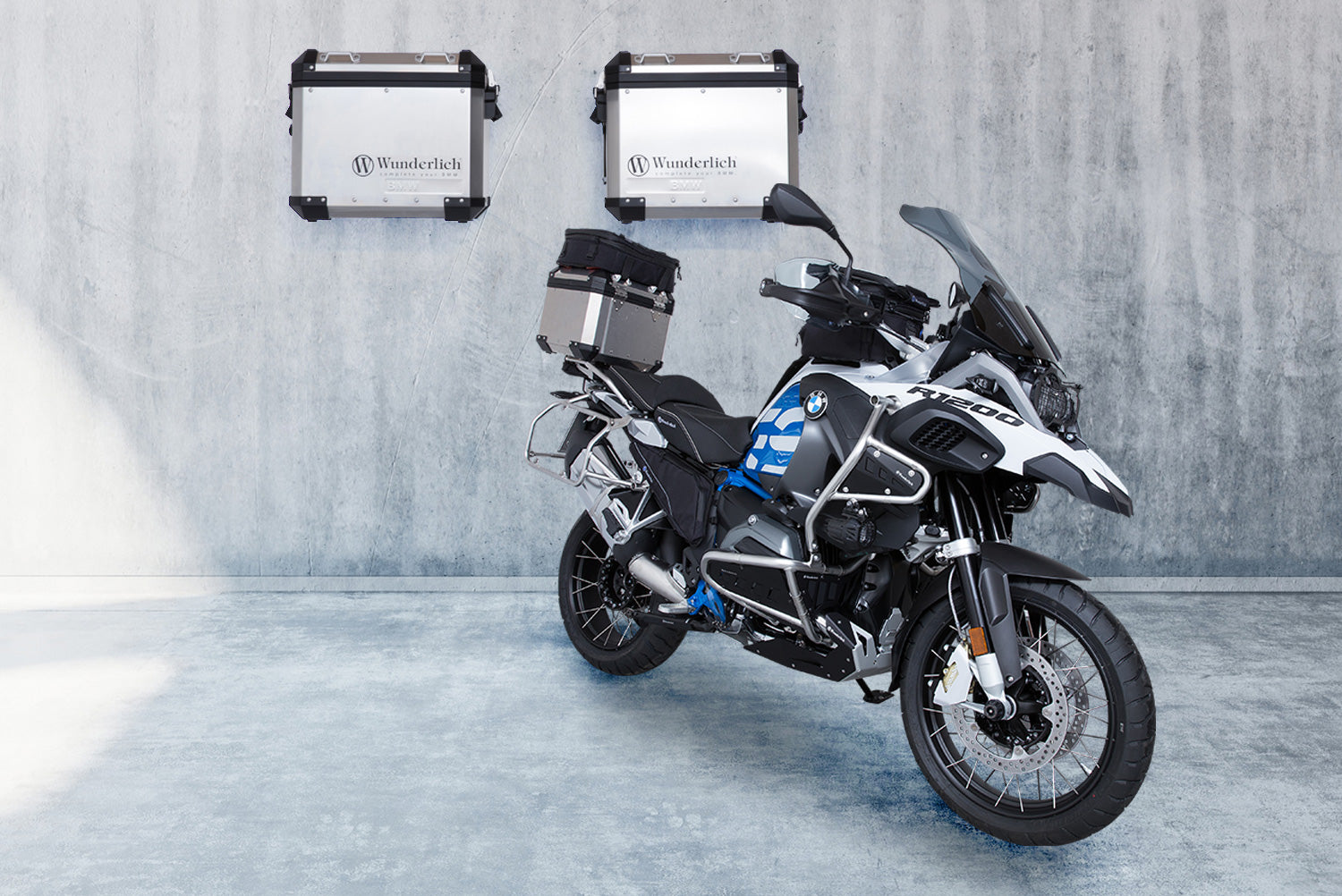 Wunderlich Mammut Saddle Bag For Passenger Luggage Carrier| Khaki | BMW R nineT - Pyramid Motorcycle Accessories