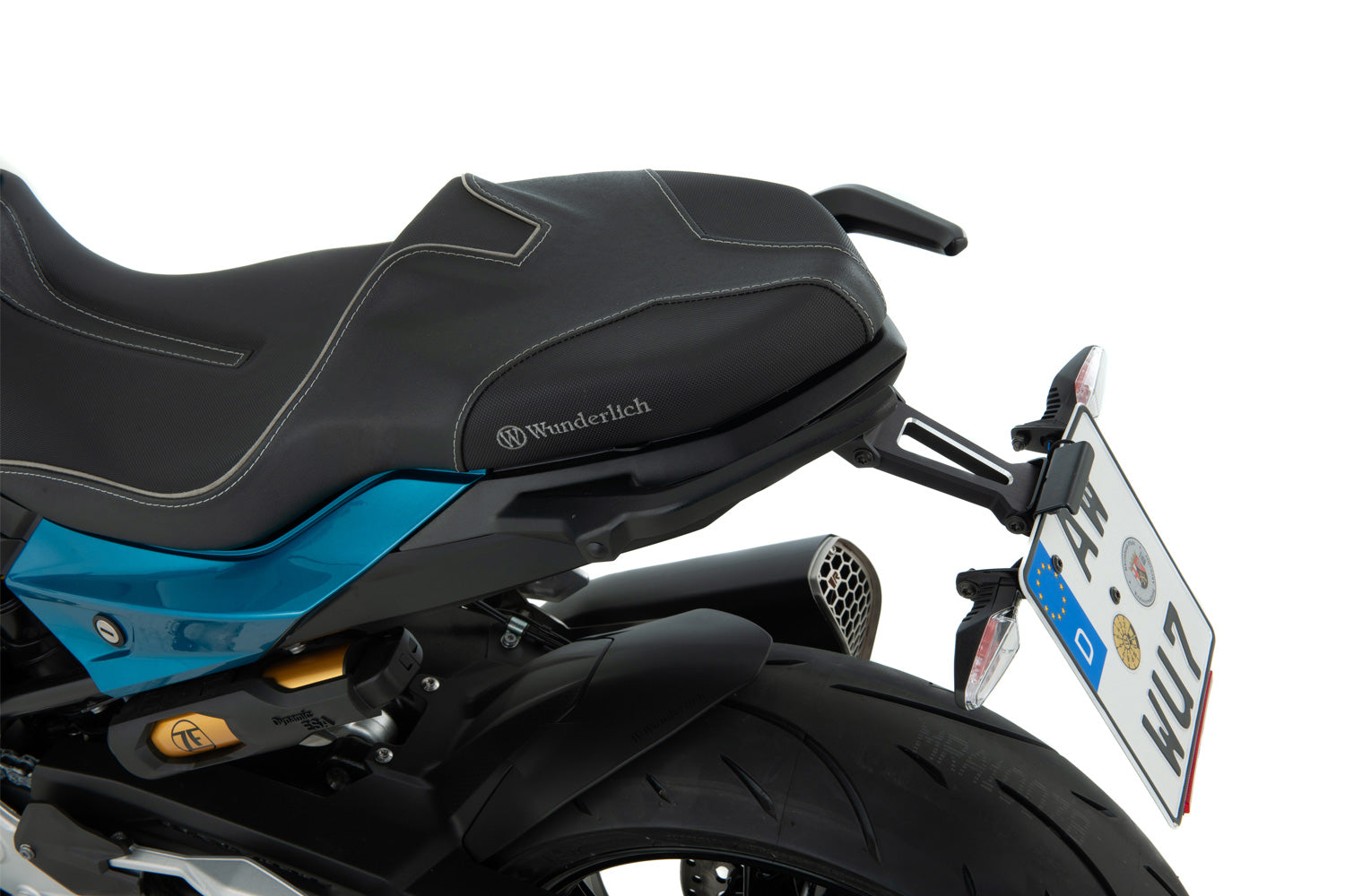 Wunderlich Low with Tail Light Conversion Stripe | Black | BMW R nineT - Pyramid Motorcycle Accessories