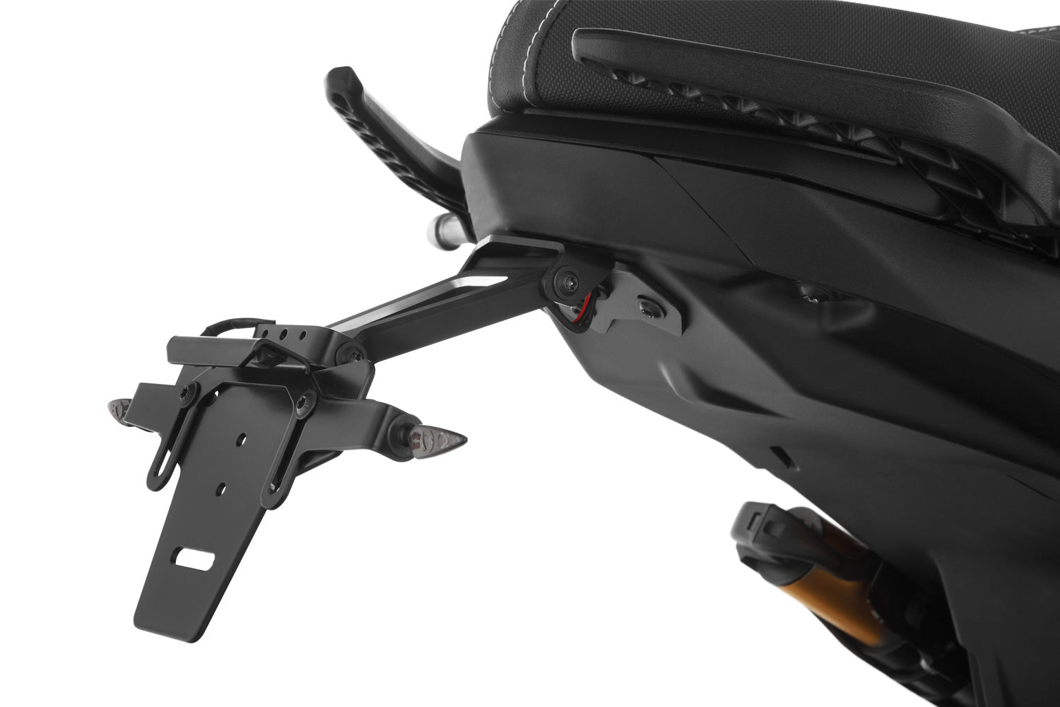 Wunderlich Low with Tail Light Conversion Stripe | Black | BMW R nineT - Pyramid Motorcycle Accessories