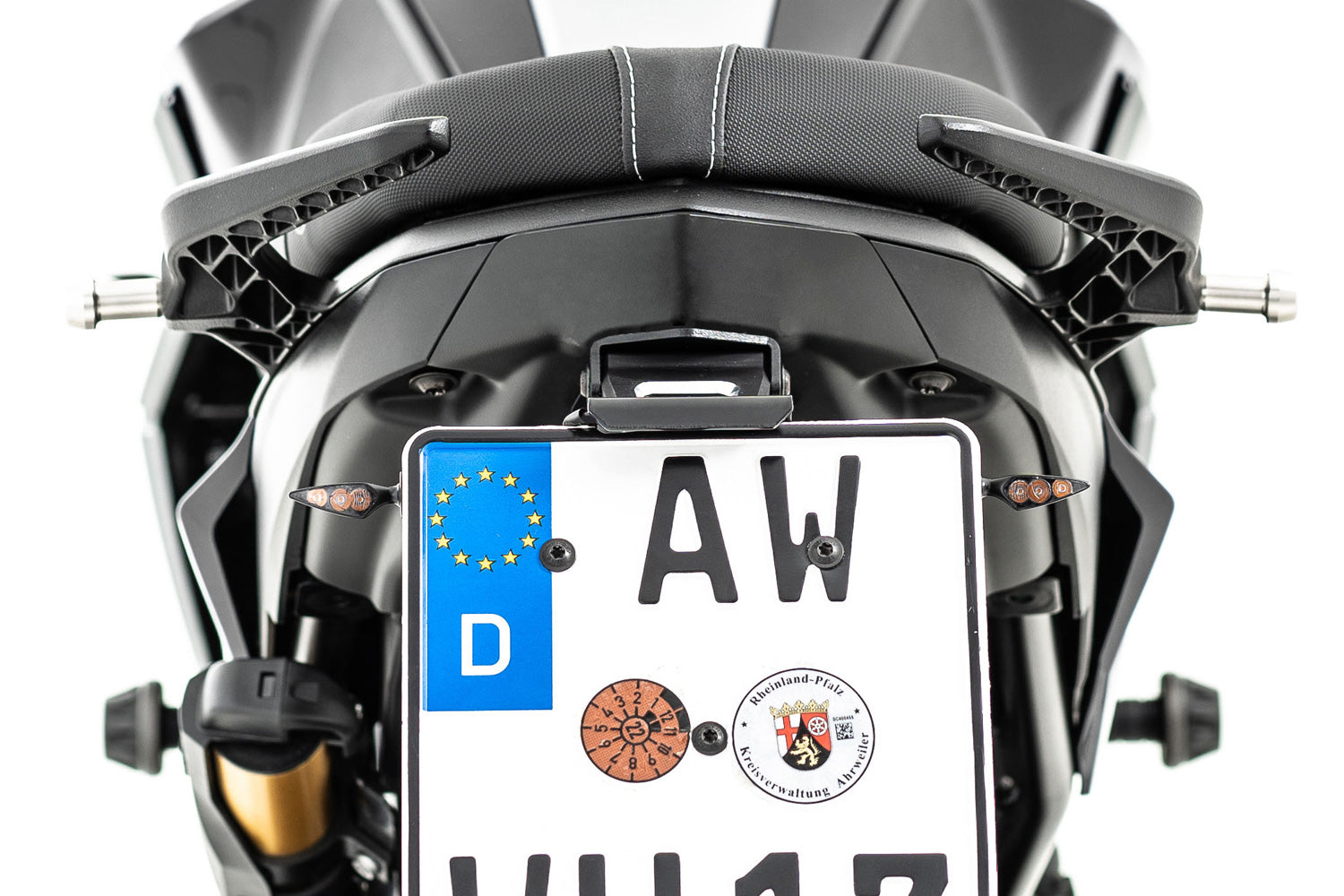 Wunderlich Low with Tail Light Conversion Stripe | Black | BMW R nineT - Pyramid Motorcycle Accessories