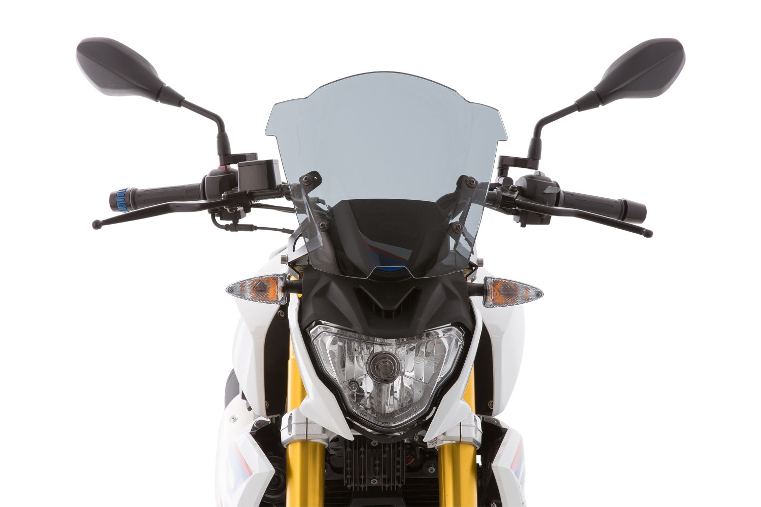 Wunderlich Windshield Sport Medium | Smoked Grey - Pyramid Motorcycle Accessories