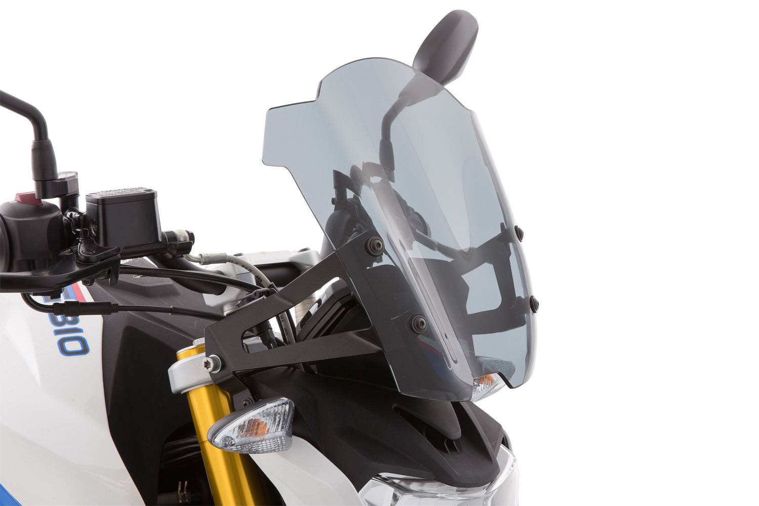 Wunderlich Windshield Sport Medium | Smoked Grey - Pyramid Motorcycle Accessories