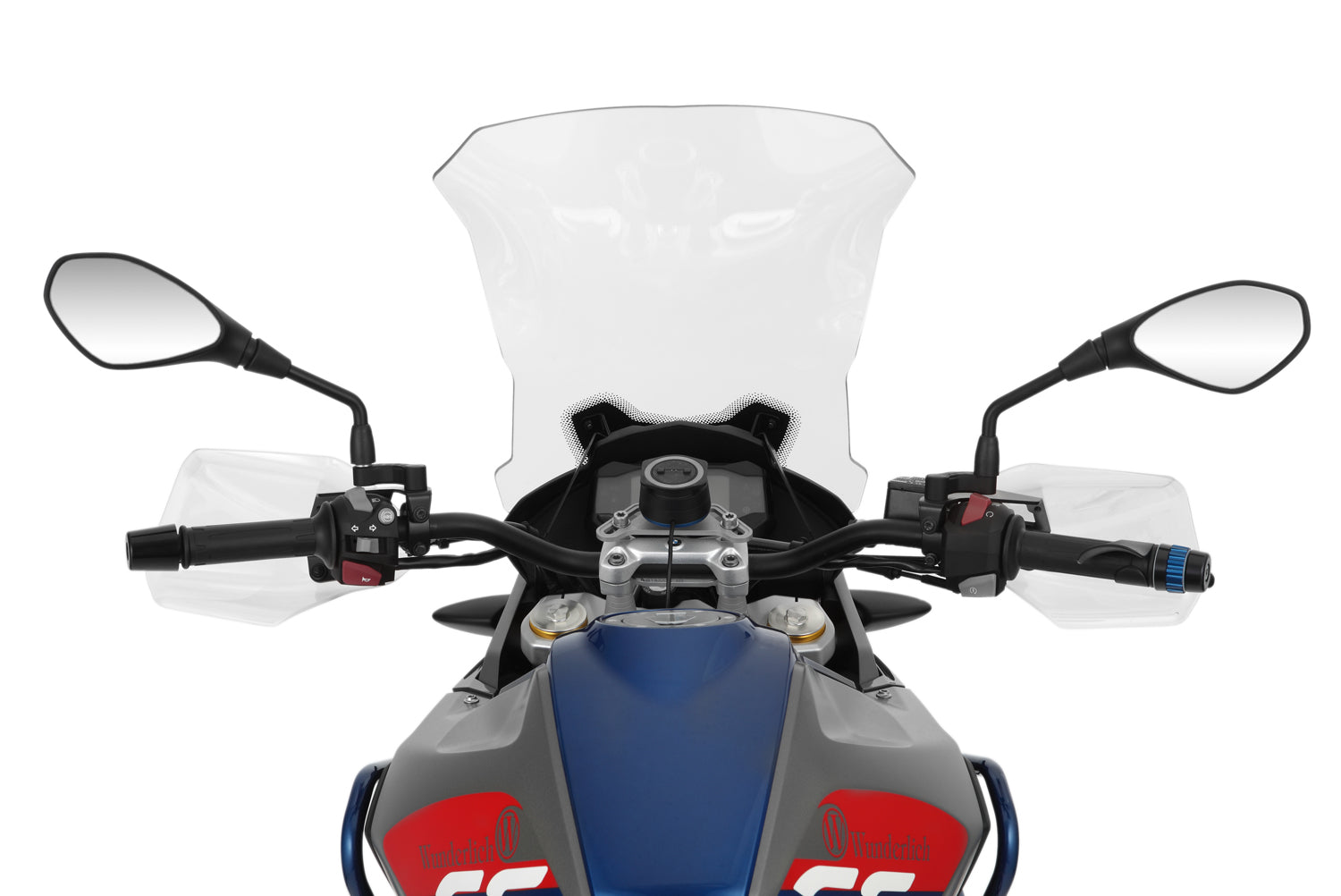 Wunderlich Windshield Marathon Pro Models without ACC | Clear | BMW R 1300 GS - Pyramid Motorcycle Accessories