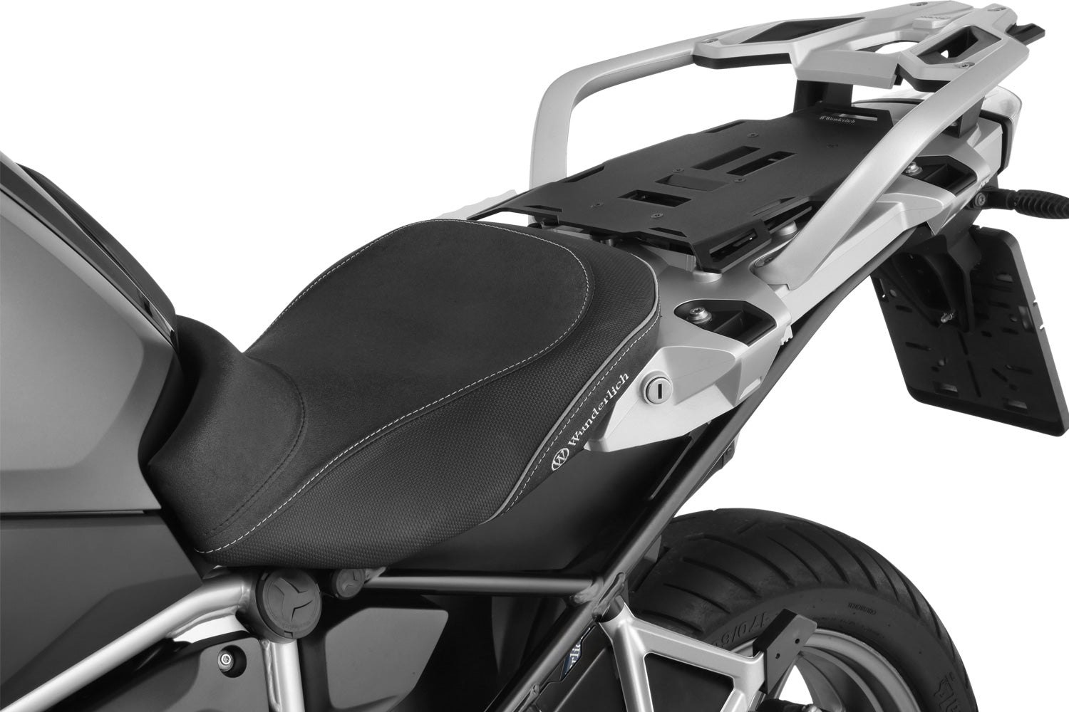 Wunderlich Pillion Luggage Rack | Black - Pyramid Motorcycle Accessories