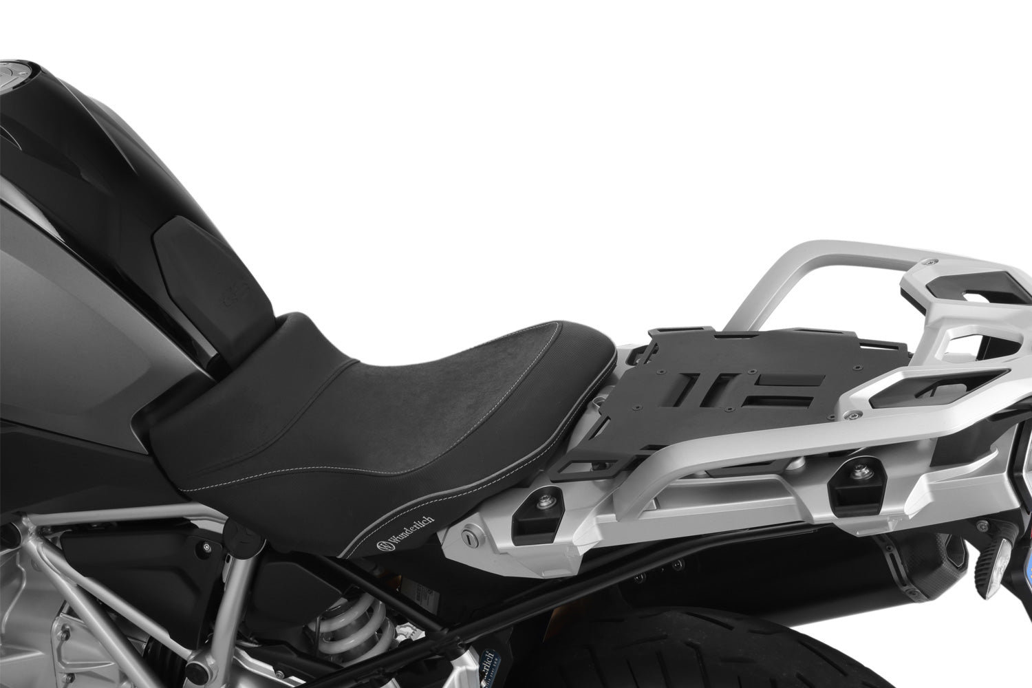 Wunderlich Pillion Luggage Rack | Black - Pyramid Motorcycle Accessories