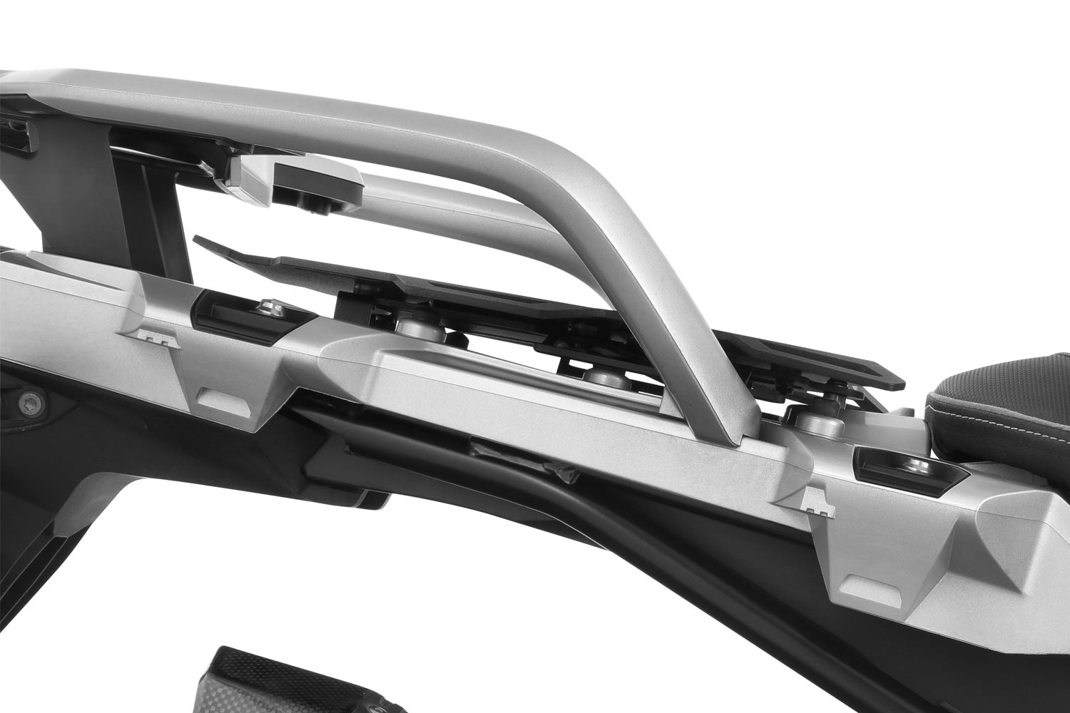 Wunderlich Pillion Luggage Rack | Black - Pyramid Motorcycle Accessories