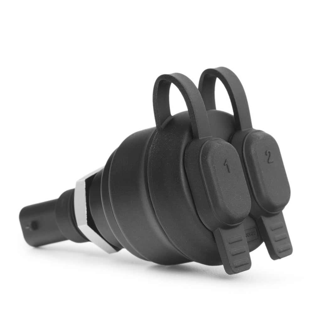 Wunderlich USB-C Dual Socket | Black | BMW R nineT - Pyramid Motorcycle Accessories