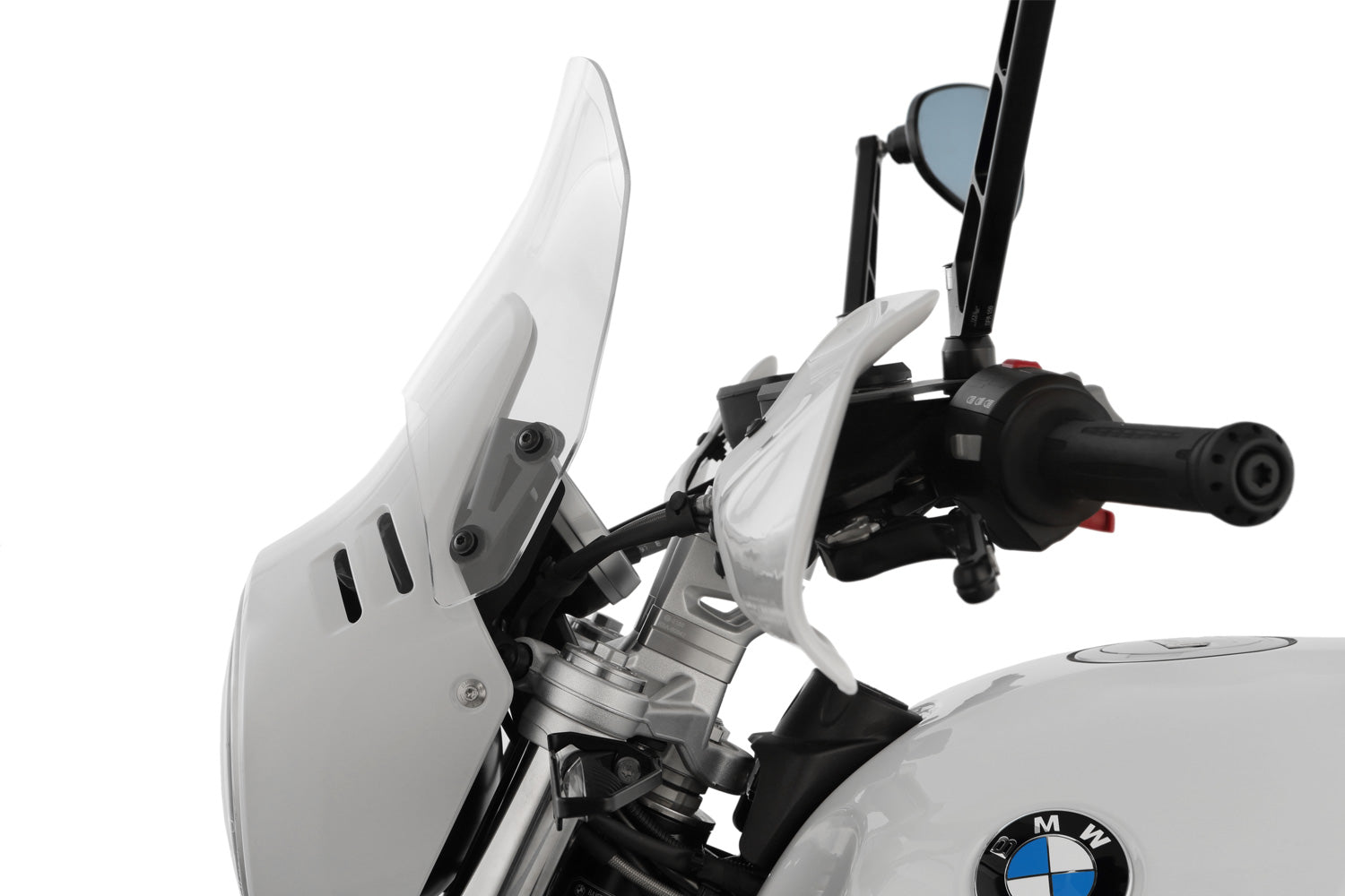 Wunderlich Screen Wind Guard Ergo | Light Smoke | BMW R 1250 GS - Pyramid Motorcycle Accessories