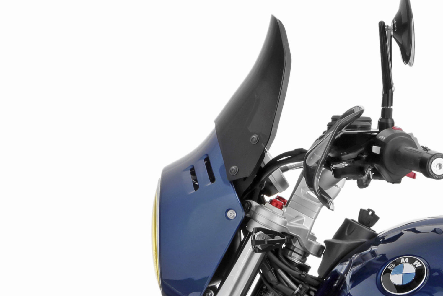 Wunderlich Screen For Cockpit Fairing without Orig. Rev Counter | Clear - Pyramid Motorcycle Accessories