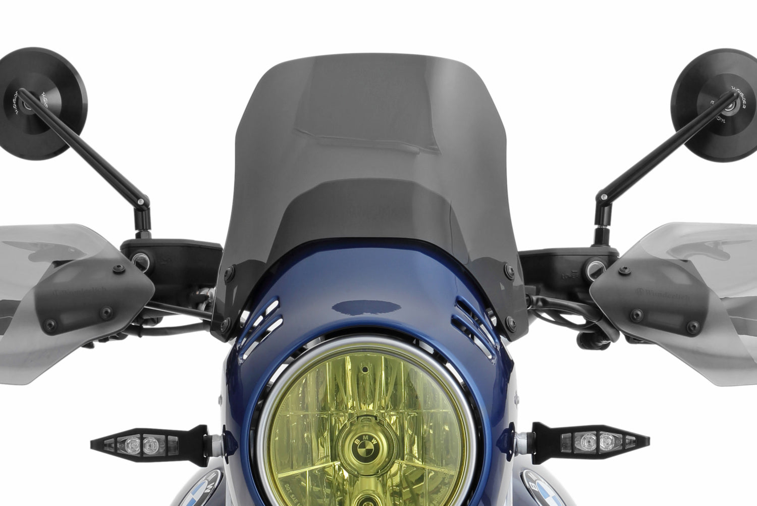 Wunderlich Screen For Cockpit Fairing without Orig. Rev Counter | Light Smoked - Pyramid Motorcycle Accessories