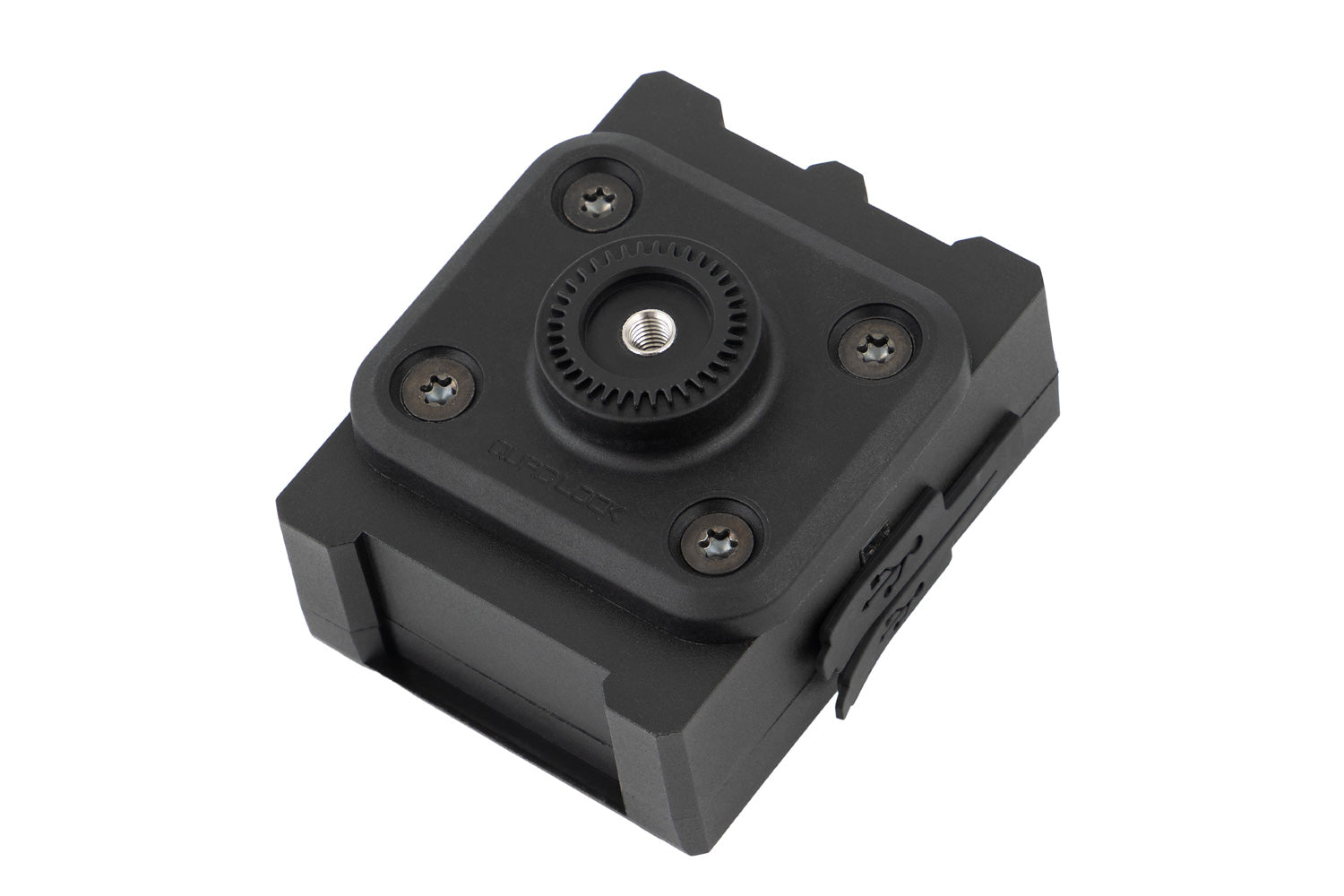 Wunderlich USB Charging Box with SPC + Mount | Black | BMW R nineT - Pyramid Motorcycle Accessories