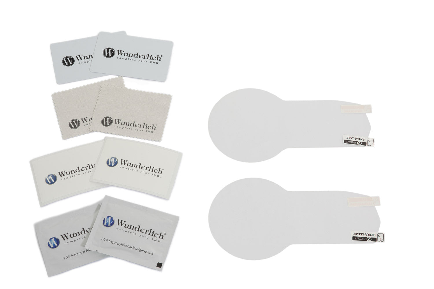 Wunderlich Display Protection Film Set | Clear | G 310 R - Pyramid Motorcycle Accessories