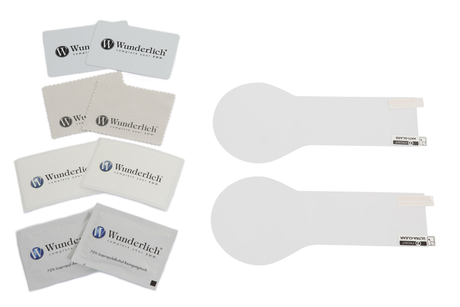 Wunderlich Display Protection Film Set | R nineT | Clear - Pyramid Motorcycle Accessories