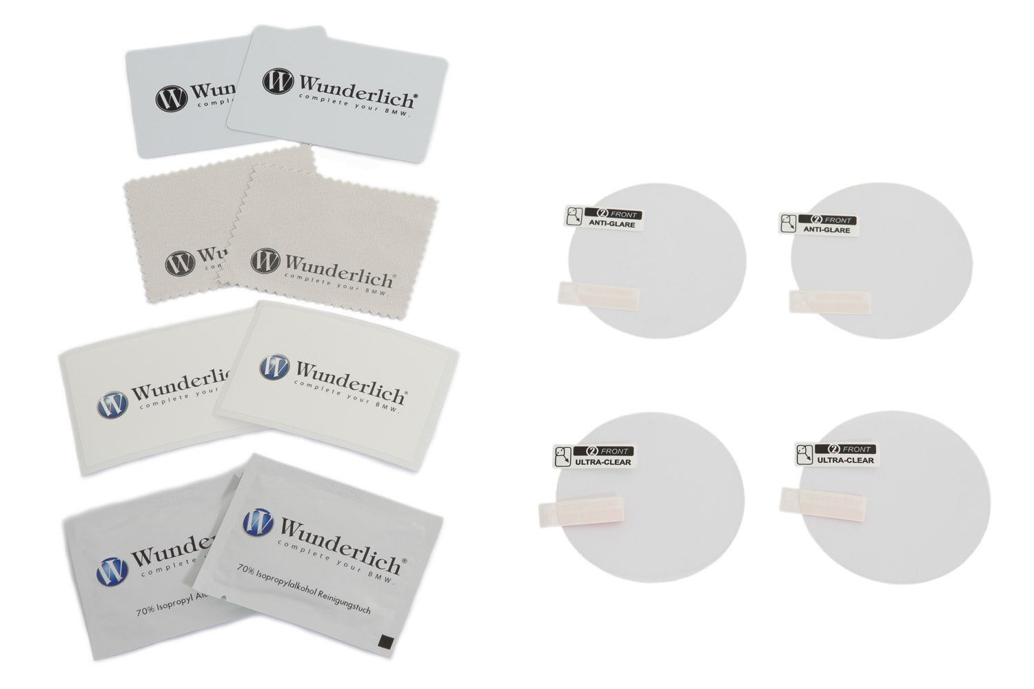 Wunderlich Display Protection Film Set | Clear | R nineT - Pyramid Motorcycle Accessories