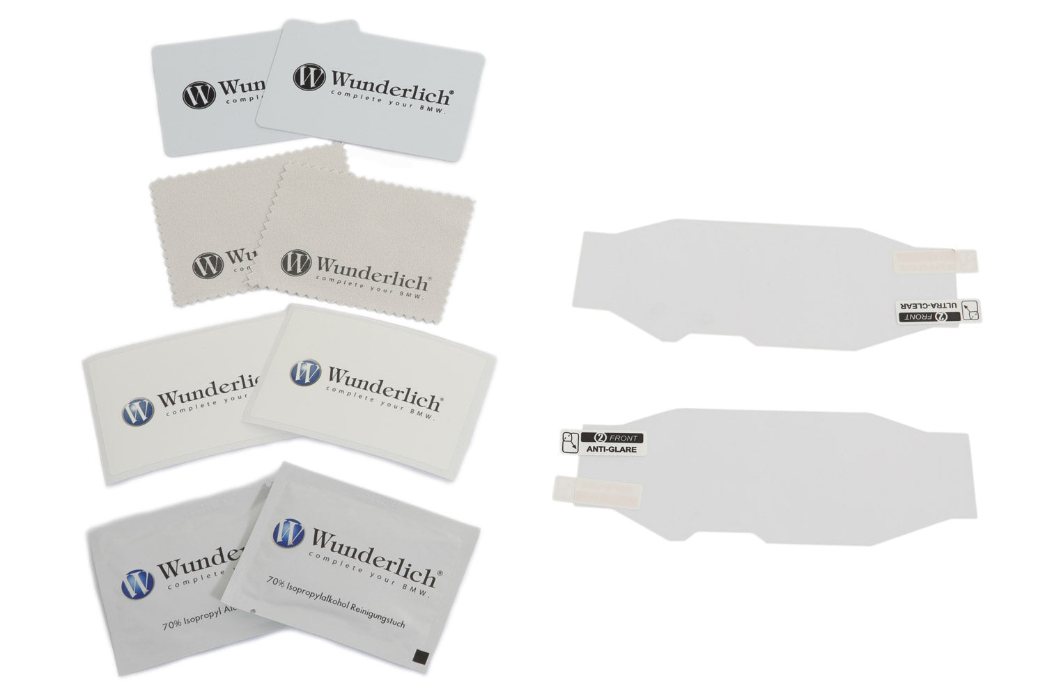 Wunderlich Display Protection Film Set | R 1200 RS | Clear - Pyramid Motorcycle Accessories