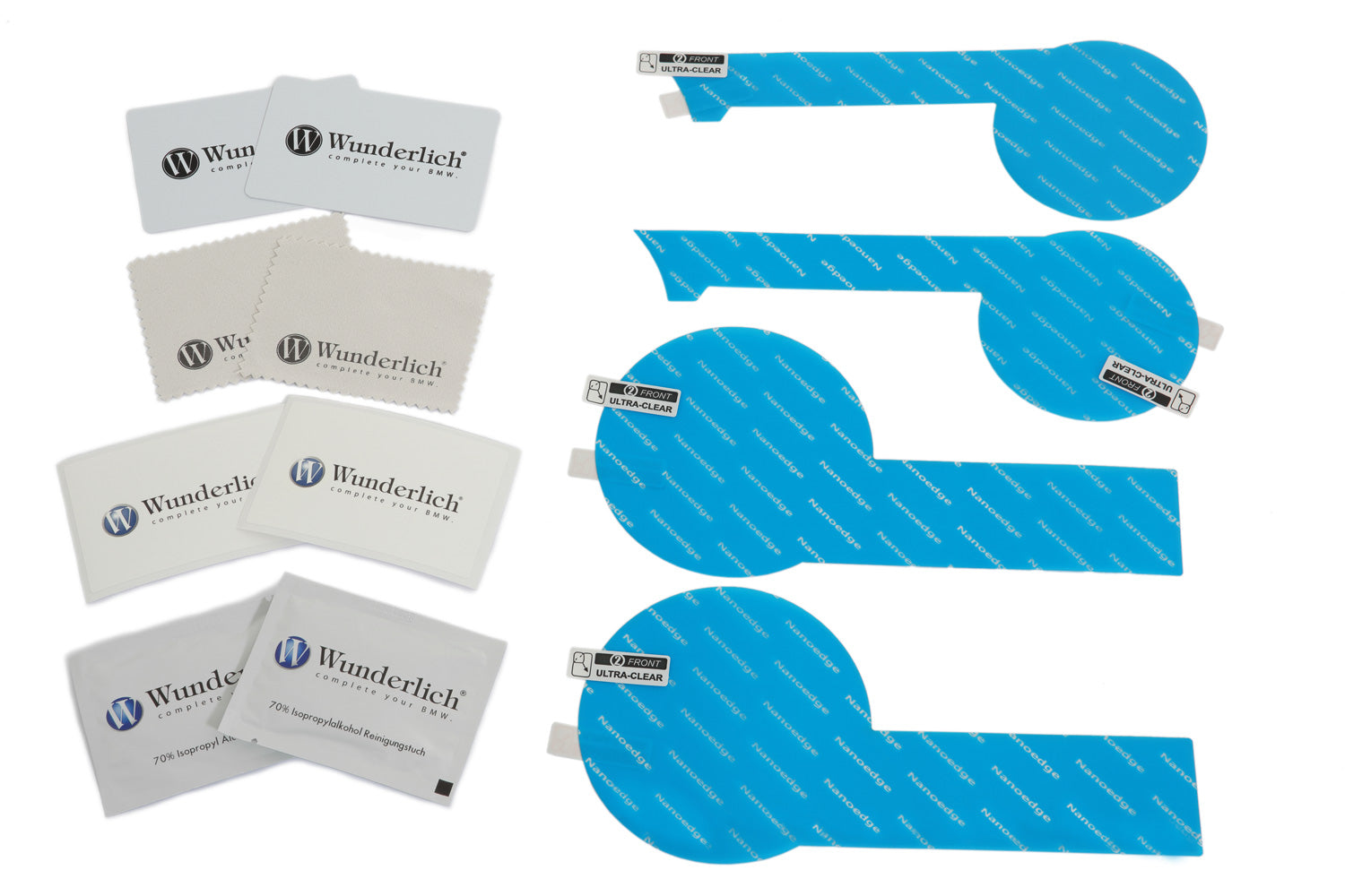 Wunderlich Ultra Clear Display Protection Film | Clear | BMW R 1250 RT - Pyramid Motorcycle Accessories