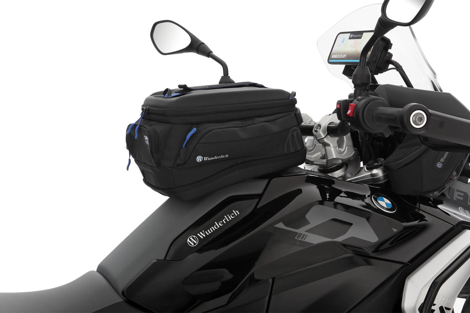 Wunderlich Tank Bag Click Bag 11 | Black | BMW R 12 - Pyramid Motorcycle Accessories