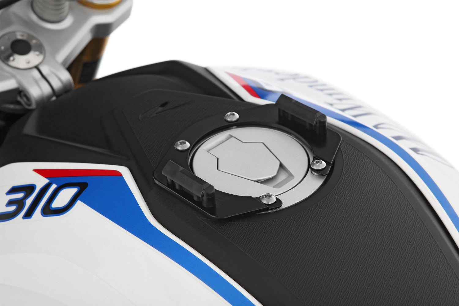 Wunderlich Tank Ring For Tank Click Bag | Black | BMW F 900 GS - Pyramid Motorcycle Accessories