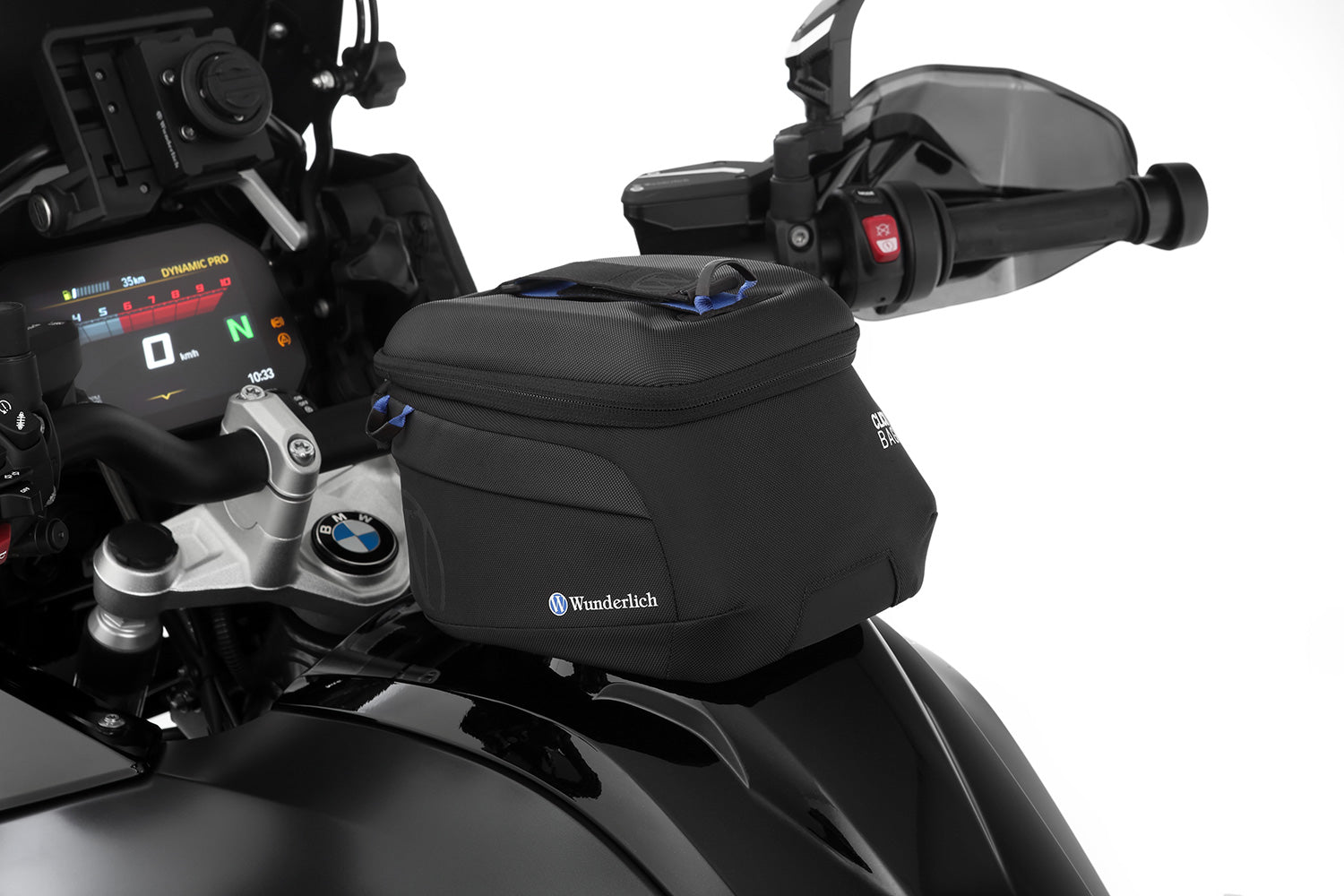 Wunderlich Tank Ring For Tank Click Bag | Black | BMW R 1250 RT - Pyramid Motorcycle Accessories