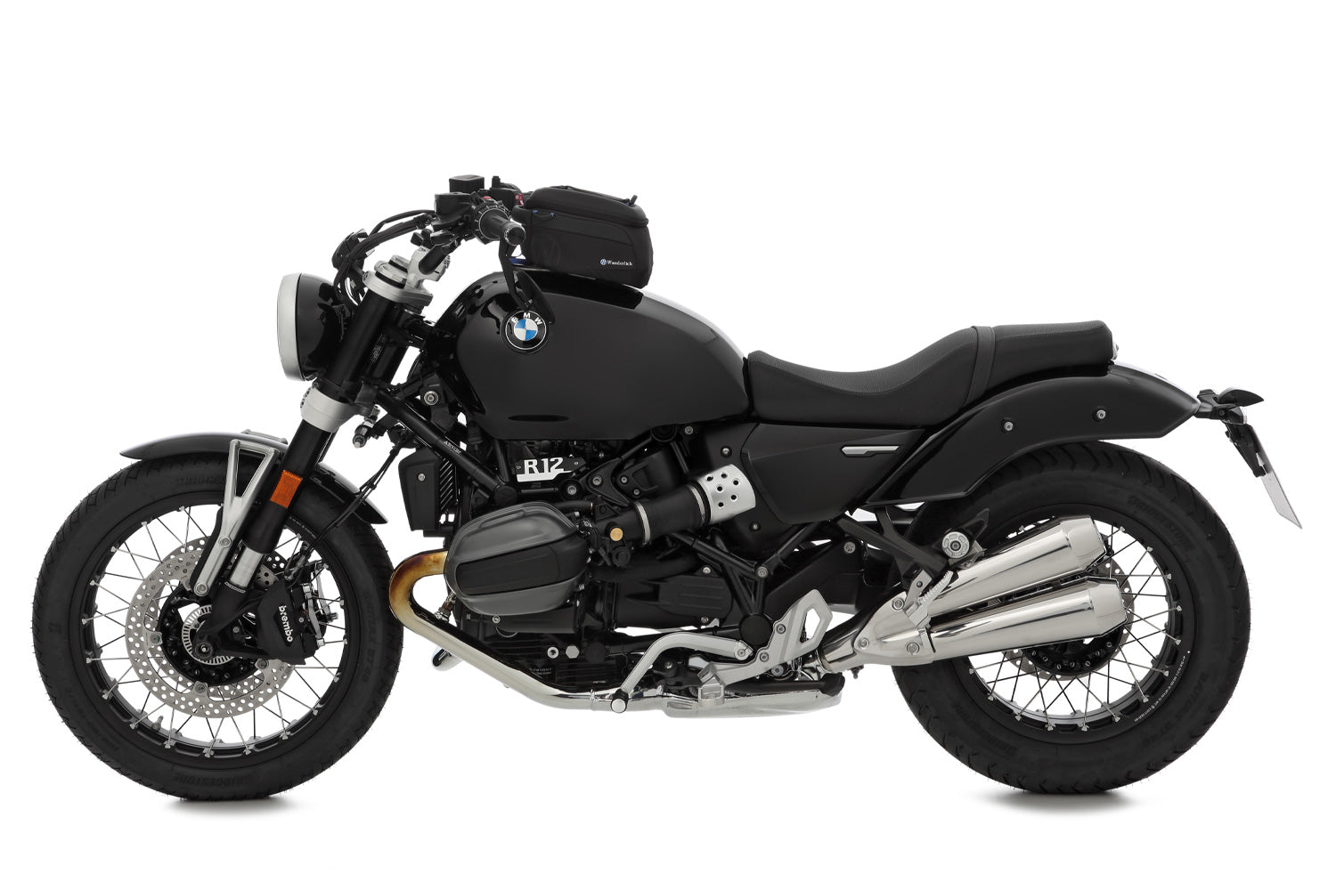 Wunderlich Tank Ring For Tank Click Bag | Black | BMW F 800 S - Pyramid Motorcycle Accessories