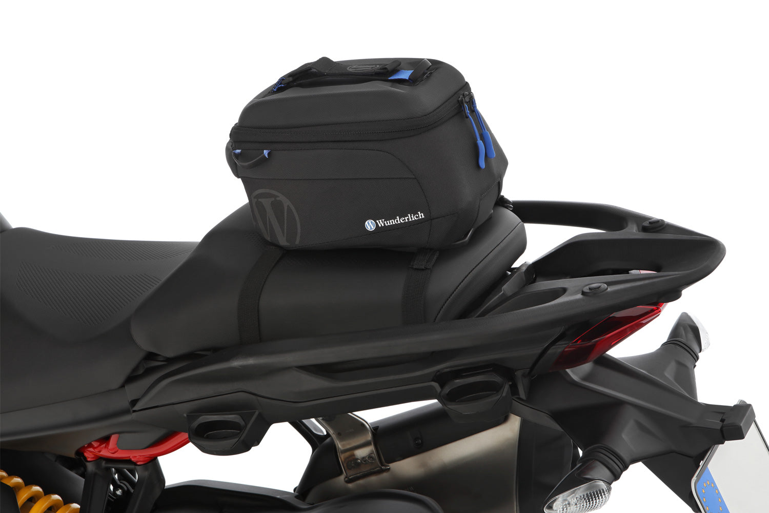 Wunderlich Rear Universal Mount For Click Bag | Black | BMW R nineT - Pyramid Motorcycle Accessories