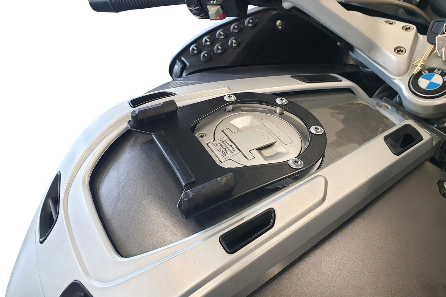 Wunderlich Tank Ring For Tank Click Bag | Black | BMW R 1300 R - Pyramid Motorcycle Accessories